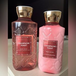 NWT, Bath & Body Work, Champagne Toast
Daily Nourishing Body Lotion & Body Wash